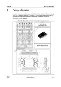 TDA7388 Datasheet Page 11