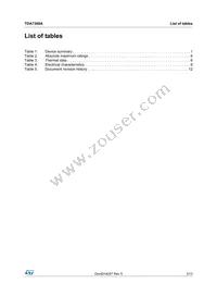 TDA7388A Datasheet Page 3