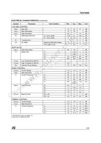 TDA7400DTR Datasheet Page 5