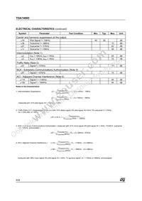 TDA7400DTR Datasheet Page 8
