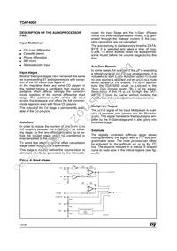 TDA7400DTR Datasheet Page 12