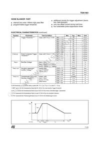 TDA7403DTR Datasheet Page 11