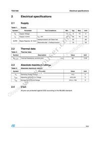 TDA7406TR Datasheet Page 9