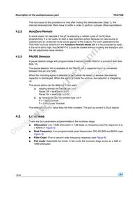 TDA7406TR Datasheet Page 18