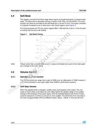 TDA7406TR Datasheet Page 20