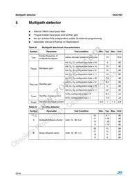 TDA7407TR Datasheet Page 20