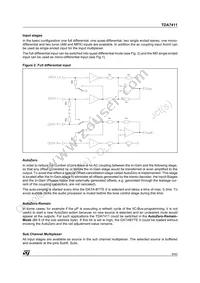 TDA7411TR Datasheet Page 9