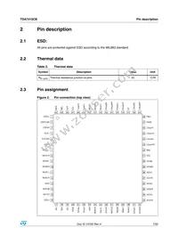 TDA7415CBTR Datasheet Page 7