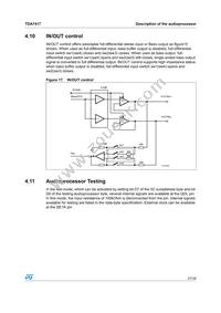 TDA7417 Datasheet Page 21