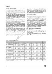 TDA7427D Datasheet Page 6