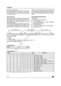 TDA7427D Datasheet Page 12