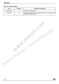 TDA7429L Datasheet Page 16