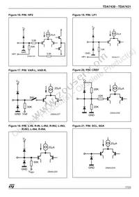 TDA7431 Datasheet Page 17