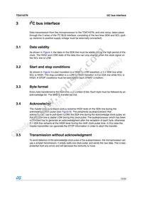 TDA7437N Datasheet Page 13