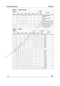 TDA7437N Datasheet Page 18