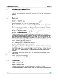 TDA7437N Datasheet Page 22