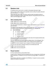 TDA7437N Datasheet Page 23