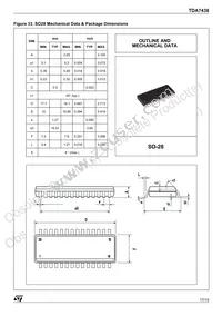 TDA7438D013TR Datasheet Page 17