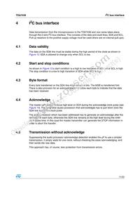 TDA7439 Datasheet Page 11