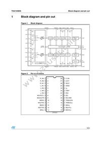 TDA7439DS Datasheet Page 3