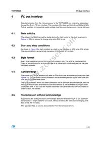 TDA7439DS Datasheet Page 11