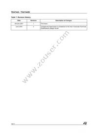 TDA7442D013TR Datasheet Page 16