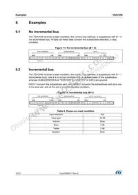 TDA7449 Datasheet Page 12
