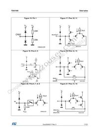 TDA7449 Datasheet Page 17