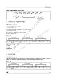 TDA7449L Datasheet Page 7