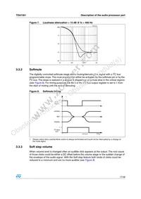 TDA7461NDTR Datasheet Page 17