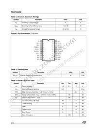 TDA7463AD Datasheet Page 2