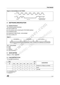 TDA7463AD Datasheet Page 5