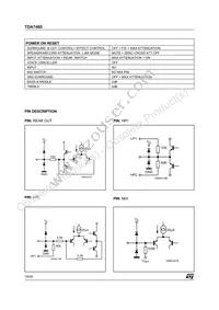 TDA7465$ Datasheet Page 16