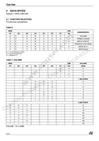 TDA746913TR Datasheet Page 4