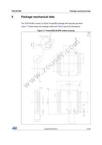 TDA7491MV Datasheet Page 17