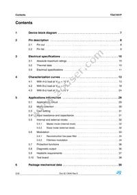 TDA7491P Datasheet Page 2