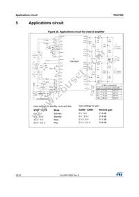 TDA7492 Datasheet Page 22