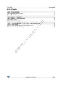 TDA7492ETR Datasheet Page 3