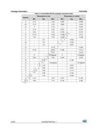 TDA7492ETR Datasheet Page 22