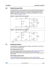 TDA7492MV Datasheet Page 23