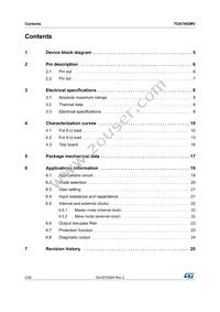 TDA7492MV13TR Datasheet Page 2