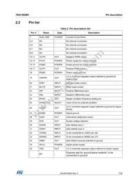 TDA7492MV13TR Datasheet Page 7