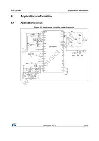 TDA7492MV13TR Datasheet Page 19