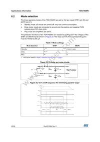 TDA7492MV13TR Datasheet Page 20