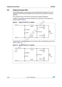 TDA7493 Datasheet Page 16