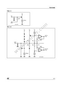 TDA7494S Datasheet Page 9