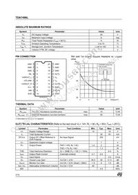 TDA7496L Datasheet Page 2