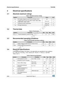 TDA7498 Datasheet Page 8