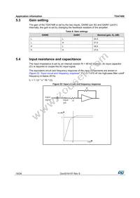 TDA7498 Datasheet Page 18