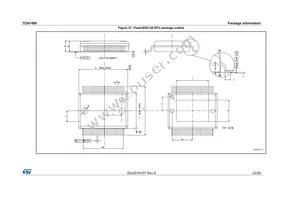 TDA7498 Datasheet Page 23